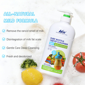 Detergente Liquido 3-in-1 per Biberon NARY 750ml, Formula Delicata di Grado Alimentare, Rimuove Naturalmente le Macchie di Latte, Prodotti di Pulizia Sicuri - Product Image 4