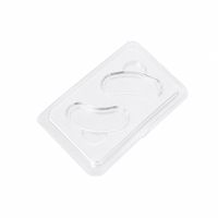 Étui professionnel pour masque oculaire en PET, boîte transparente en blister, rangement médical et esthétique, anti-poussière, protection, étui pour outils cosmétiques et esthétiques