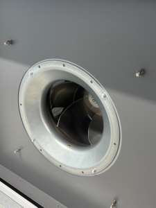 เครื่องปรับอากาศแบบปรับปริมาณลมได้ 4 แถว ระบบ HVAC ขนาด 5 แรงม้า แบบตั้งพื้น ใช้น้ำเป็นสารทำความเย็น  รับสั่งทำตามความต้องการจากผู้ผลิต AHU - Product Image 4