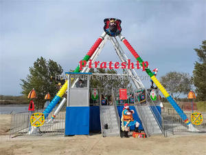 Precio de Fábrica, Mini Barco Pirata, Juego Infantil de Fibra de Vidrio para Interiores, Pequeño Barco Pirata para Exteriores - Product Image 3