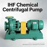 Bomba Centrífuga Química Eléctrica Horizontal de Alta Presión y Gran Caudal IHF45-25-160 de 2.2 KW para la Industria Farmacéutica