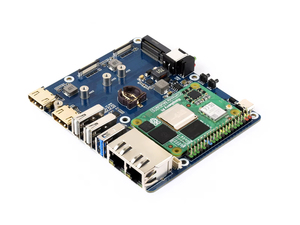 Placa base Ethernet dual Gigabit/2.5G para Raspberry Pi CM5. Puertos Ethernet RJ45 duales compatibles con salidas de pantalla 4K duales K712 - Product Image 5