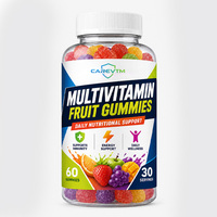 Aanpasbare Multivitamine Gummies Gemengde Fruit smaak Dagelijkse Voedingsondersteuning voor Volwassenen Gezonde Levensstijl