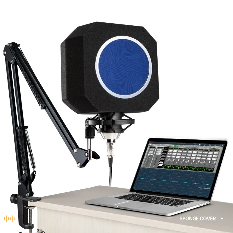 Voxfull DB-01 Professional Live Studio Microphone Screen Ball Acoustic Microphone Isolation Shield For Singing