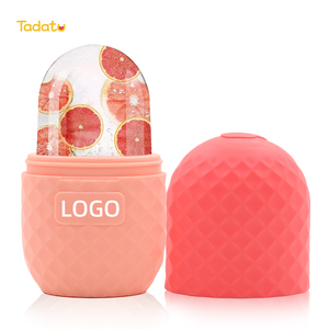 مكعبات الثلج للوجه للتجميل ، مدلك سيليكون للوجه ، أسطوانة الثلج ، أسطوانة - Product Image 1