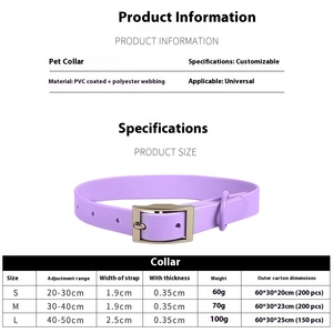 Nouveau transfrontalier rembourré bouton fermeture PVC collier de chien corde de Traction Anti-morsure étanche tactique poitrine dos quatre pièces ensemble - Product Image 6
