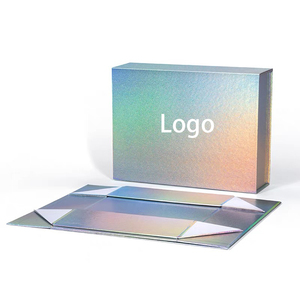 Özel Logo çevre dostu katlanır paket manyetik kapatma hediye ayakkabı kutusu nakliye kağit kutu - Product Image 2