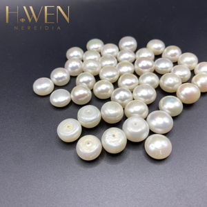 H. wen bán buôn 3A nút Bông tai ngọc trai 2-7mm trắng tự nhiên cao ánh hạt nước ngọt - Product Image 1