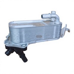 Refroidisseur d'huile pour BMW X3 X4 2.0L 3.0L 2011-2016, pièce de rechange refroidie par eau 17217593856 17217600553 - Product Image 1