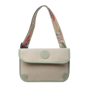 Venta al por mayor directa de fábrica: Bolso de lona para mujer, de un solo hombro, estilo casual, con correas anchas, a la moda. - Product Image 2