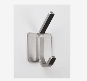 Juego de 4 Ganchos Autoadhesivos para Puerta de Acero Inoxidable Ecológicos WEKIS, Diseño Moderno para Montar en la Pared, Gancho para Batas de Baño, Gancho para Ropa - Product Image 2