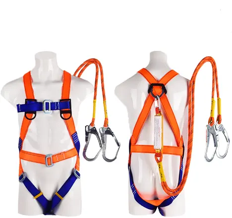 Five point high quality full body climbing safety harness safety belt for high altitude construction working
