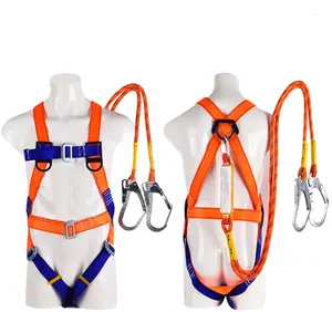 5 Point High Quality Full Body Climbing Safety Harness Safety Belt For High Altitude Construction Working