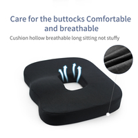 Chauffeurs Zero Gravity Chaise de bureau Coccyx Orthopédique Refroidissement Confort Coussin de siège en mousse à mémoire de forme pour voiture