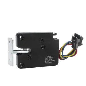 Xg07e Mini Motor Driver Veiligheid Magnetisch Slot Mini Kast Slot 12V Elektromagnetische Deur Met Feedback Signaal Kast Slot