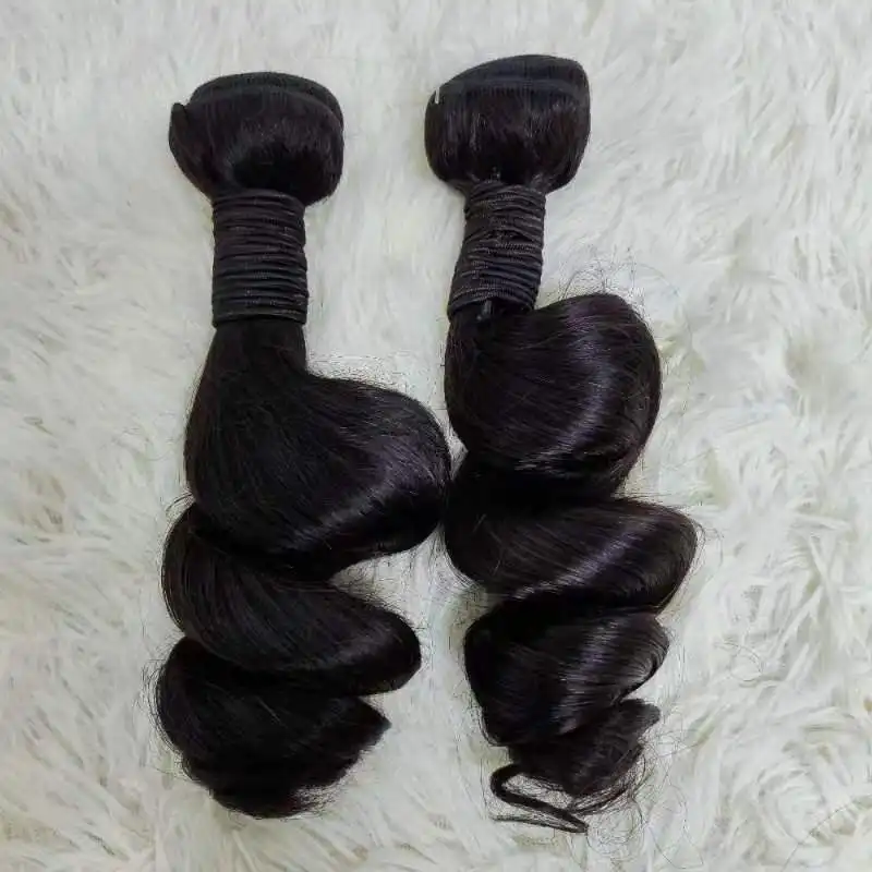 Letsfly – Extensions de cheveux brésiliens 100% naturels Remy, Loose Wave, qualité 10A, vente en gros
