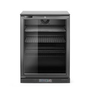 Refrigerador Arktic de 105L, Negro, de Una Puerta, con Barra Trasera, 220-240V/120W, 600x530x870mm, Equipo de Cocina Comercial - Product Image 1