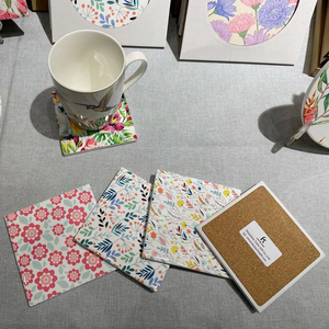 دواسات متينة تستخدم في أماكن تُوضع فيها الأكواب بأسعار مخفضة دواسات مخصصة للماء بشعار - Product Image 2