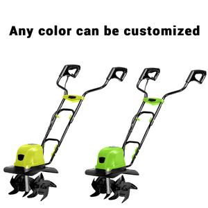 محراث كهربائي VERTAK بقوة 800 واط مع شفرة قطع 360 مم ومقبض قابل للطي على شكل حرف H وعمق عمل 180 مم لحدائق الخضروات المنزلية - Product Image 4