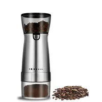 Automatic coffee grinder with 5 adjustment modes rechargeable coffee grinder