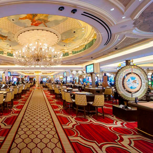 Alfombra de Casino Abstracta Personalizada, Alfombra <span class=keywords><strong>Wynn</strong></span> de Uso Comercial, Alfombra Tufted a Mano con Relleno - Product Image 2