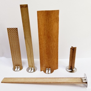 Onglets de mèche de bougie en métal de 23mm, onglets de maintien de mèche de bougie en métal, base de mèche pour la fabrication de bougies - Product Image 5