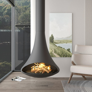 Elegante Estufa de <span class=keywords><strong>Techo</strong></span> Colgante, <span class=keywords><strong>Chimenea</strong></span> Interior Moderna de Leña Atomizada - Product Image 3