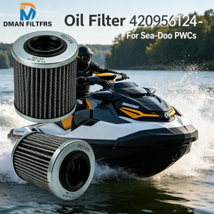 Filtro de Aceite Nuevo de Alto Rendimiento para Motor y Lancha, Piezas Originales para Motor Fuera de Borda, Número de Pieza 420956124 420956123 420650500 - Product Image 4