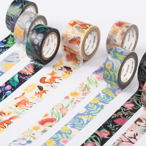 เทปกาววาชิ DIY คุณภาพสูง,เทปกระดาษกาวญี่ปุ่นน่ารักดีไซน์ไม่เหมือนใครพิมพ์ลายได้ตามต้องการ - Product Image 6
