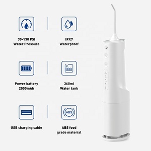 FOMIS <span class=keywords><strong>Irrigador</strong></span> Bucal Eléctrico Portátil IPX7 a Prueba de Agua para Limpieza <span class=keywords><strong>Dental</strong></span> en Casa y Viajes, Diseño de Hilo <span class=keywords><strong>Dental</strong></span> Acuático - Product Image 3