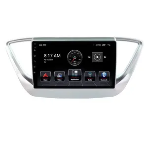 for Hyundai Solaris Verna android de carro touch screen GPS navigation multimedia auto car dvd player carplay stereo radio 1 16G