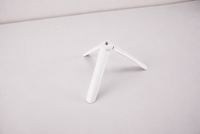 Trépied de table léger en plastique avec vis 1/4 pouce, mini support de bureau pour appareil photo/téléphone/webcam/anneau lumineux, charge maximale 1 kg