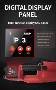 लोकप्रिय पूरी तरह से स्वचालित इलेक्ट्रिक चालित मोटर स्ट्रैपिंग मशीन किफायती कागज कार्टन बॉक्स पैकिंग सस्ती कीमत - Product Image 2