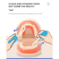 Appareil de Retention Dentaire 2-en-1, Dissolvant d'Aligneurs Orthodontiques, Chewies en Silicone Invisibles, Couleur Multi-Usages, Hygiène Buccale