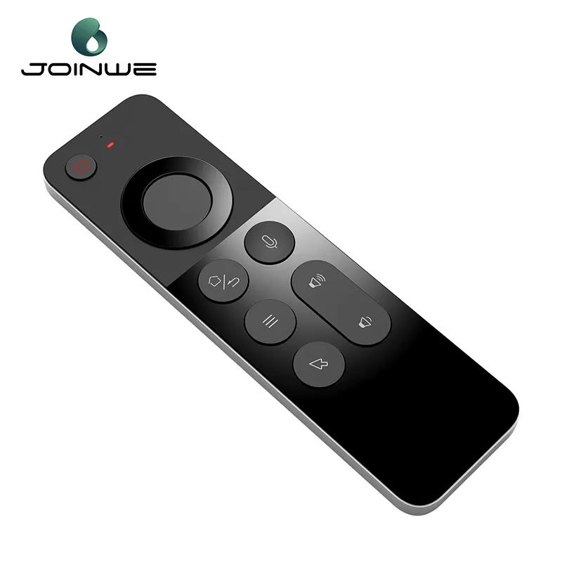 Joinwe Wechip W3 صوت ماوس هوائي الوجهين IR التعلم وحدة تحكم لاسلكية مع لوحة مفاتيح صغيرة الماوس التلفزيون صوت التحكم عن بعد