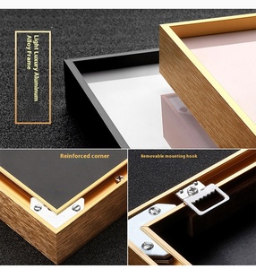 Dipinti Astratti in Cristallo di <span class=keywords><strong>Grandi</strong></span> <span class=keywords><strong>Dimensioni</strong></span> in Stile Moderno e Minimalista, Murales di Lusso in Nero e Oro per Ingressi di Hotel e Salotti - Product Image 6