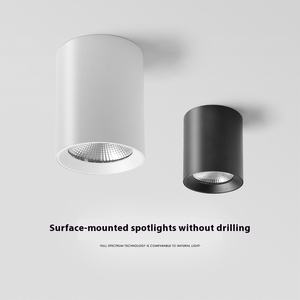 LED yüzey montaj alüminyum maliyet-etkin Modern basit tavan ticari ev spot downlight - Product Image 2