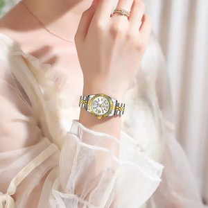 POEDAGAR Orologio di Lusso Elegante per Donne, Impermeabile, Luminoso, con Calendario, Orologio <span class=keywords><strong>da</strong></span> <span class=keywords><strong>Donna</strong></span> in Acciaio Inossidabile al Quarzo - Product Image 6
