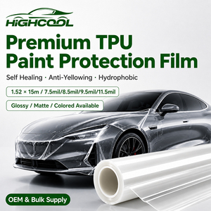 HIGHCOOL - Rollo de Película Protectora Transparente para Automóviles, PPF TPU, Hidrófuga, Anti-Impactos, Auto-Reparable - Product Image 3