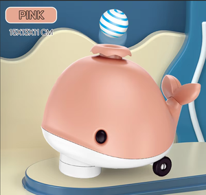Novedoso y Adorable Juguete Musical con Forma de Ballena Eléctrica que Sopla Bolas, con Bola Pequeña Suspendida, Funciona con Batería Universal para Niños - Product Image 6