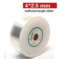 Tuyau pneumatique en PU industriel pour systèmes d'automatisation sous vide, souffleurs d'air, transport pneumatique et contrôle des cylindres pneumatiques
