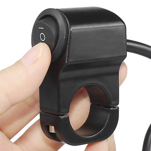 Tay lái được trang bị Hợp kim nhôm xe máy xa chùm tín hiệu rẽ đòn bẩy tay Grip chuyển phổ phụ kiện đúc chết - Product Image 2