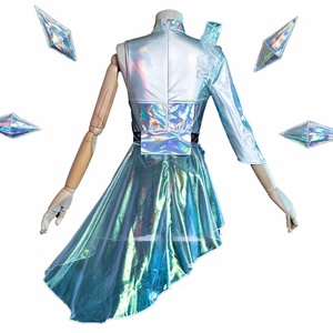 ฮาโลวีน <span class=keywords><strong>LOL</strong></span> League of Legends ชุดคอสเพลย์กระโปรงเซ็กซี่สุดเซ็กซี่สำหรับเด็กผู้หญิงผ้าสแปนเด็กซ์พร้อมอุปกรณ์เสริม - Product Image 2