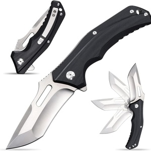 Cuchillo Portátil D2 de Acero Inoxidable, Óptimo para Uso Diario, Camping, Supervivencia, Caza, Cuchillo de Bolsillo para G10 DIY OEM - Product Image 4