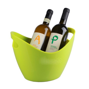 Usine En Gros Logo Personnalisé Clair Couleur Seau <span class=keywords><strong>À</strong></span> Glace Baignoires Boissons 3.5L 8L En Plastique Vin Seau <span class=keywords><strong>À</strong></span> Glace <span class=keywords><strong>Champagne</strong></span> - Product Image 5