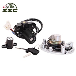 YZF R6 <span class=keywords><strong>MT</strong></span> <span class=keywords><strong>09</strong></span> <span class=keywords><strong>MT</strong></span> 07 Juego de cerraduras de motocicleta Interruptor de encendido y tapa de tanque de gasolina de combustible - Product Image 2