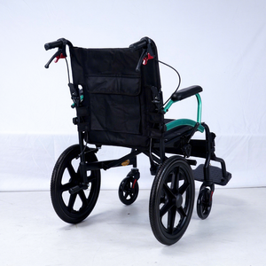 Silla de Ruedas Manual KS de Aleación de Aluminio, Ligera, Plegable, para Interiores y Exteriores, Ayuda para la Movilidad - Product Image 2