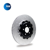 Icar 380*34mm Disco de freno de 2 piezas Delantero flotante para Lexus RCF OE #43512-0W100;43516-0W020