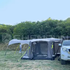 充气旅游房车空气遮阳篷房车空气光束驱动露营车空气遮阳篷