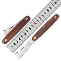 Couteau pliable de greffage de jardin, outil de 10 pièces, pour greffage